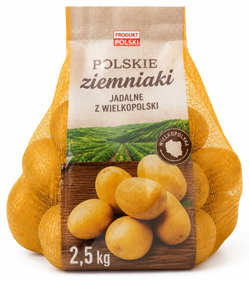 Polskie ziemniaki jadalne z Wielkopolski
