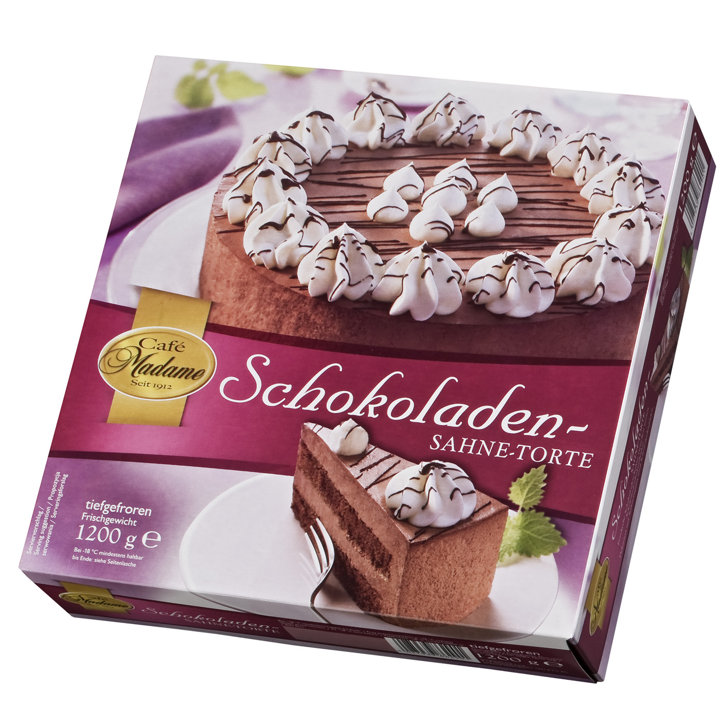 Tort Śmietankowo-Kakaowy 1,2Kg Cafe Madame