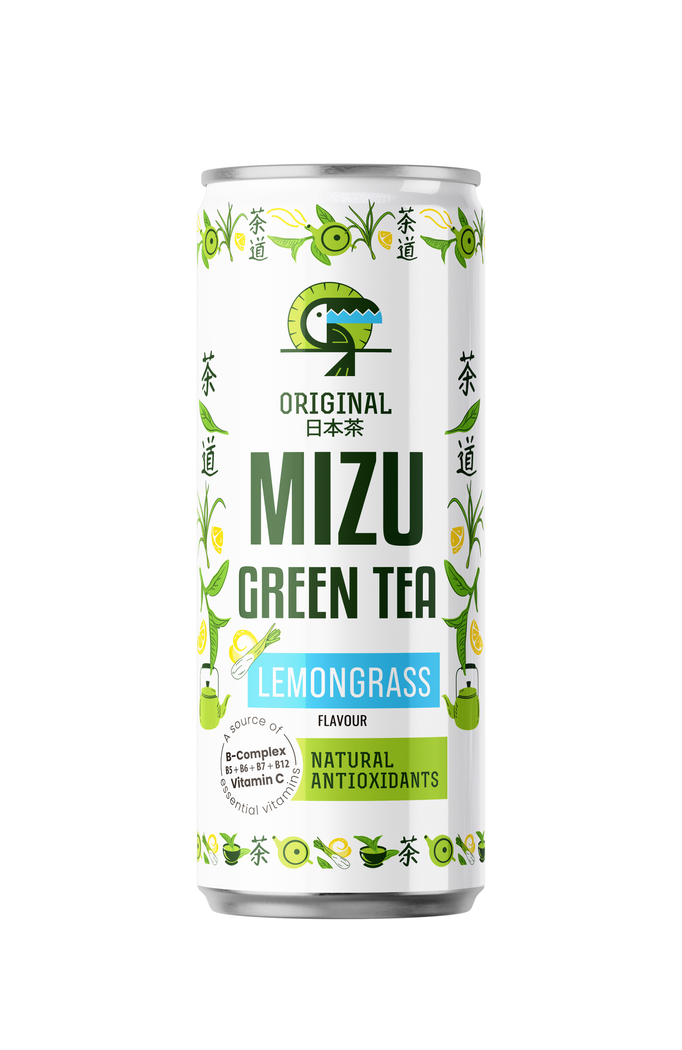 Mizu Green Tea Lemongrass 330Ml Kaucja