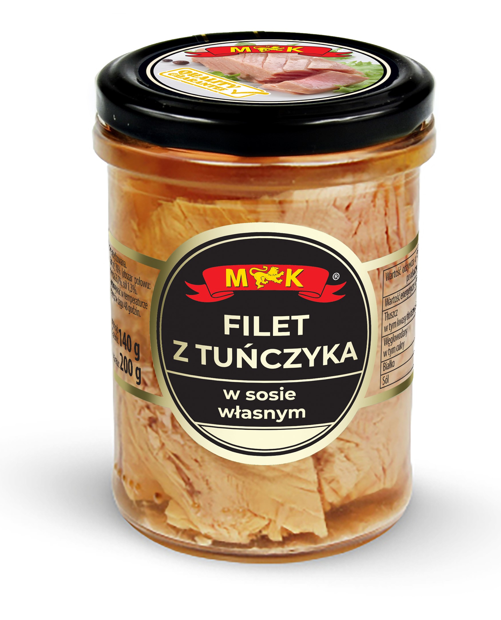 Mk Filet Z Tuńczyka W Sosie Własnym 200 G