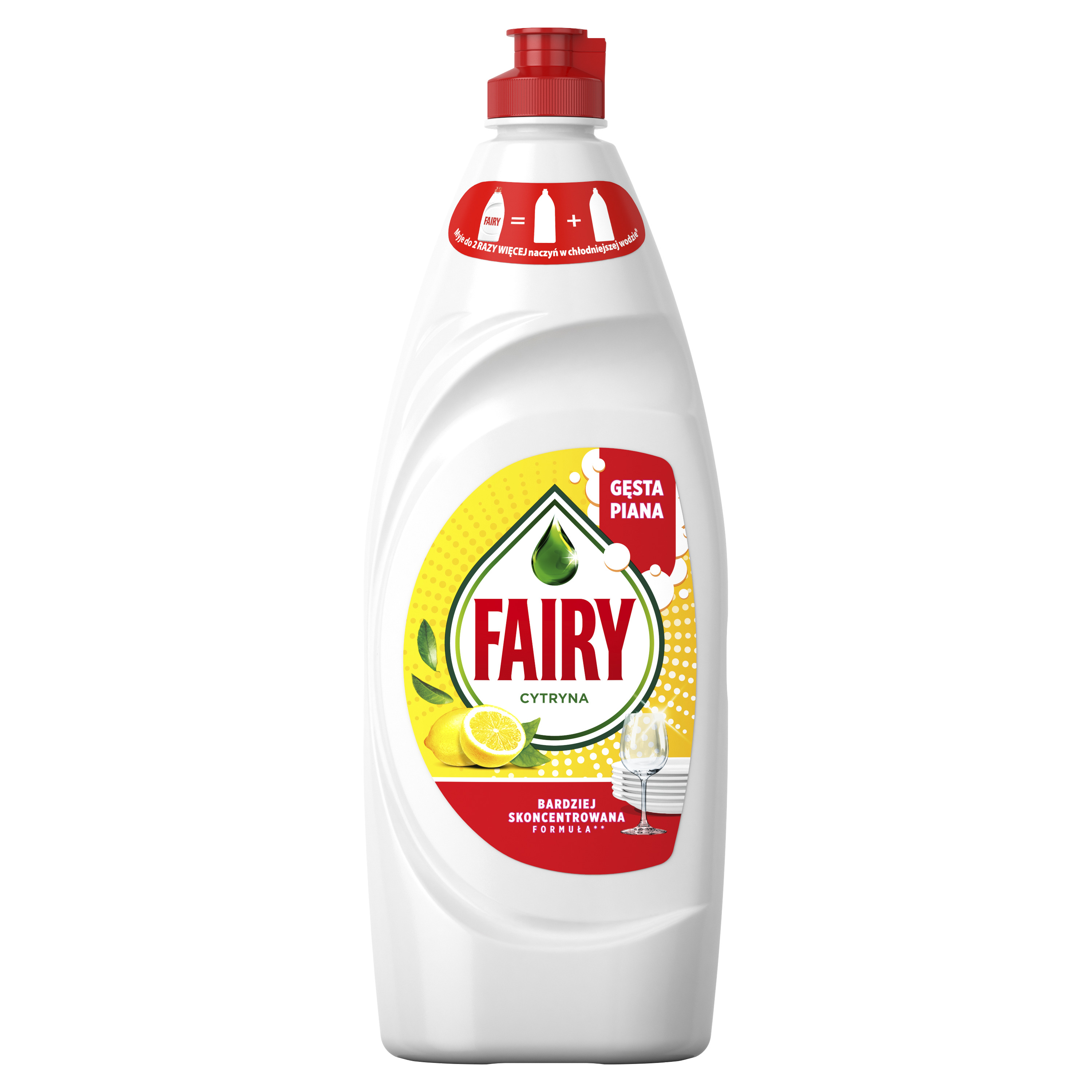 Fairy Cytryna Płyn Do Mycia Naczyń 654Ml