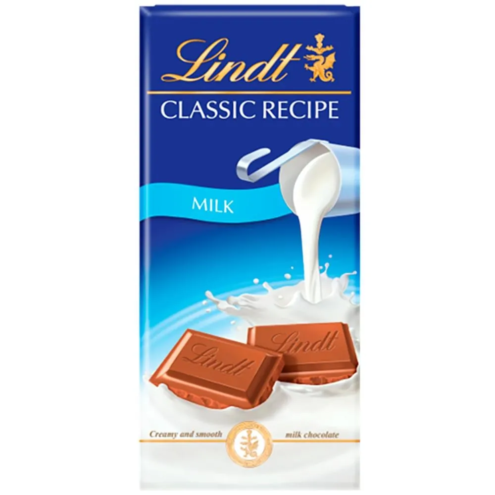Lindt Delikatna czekolada mleczna 100 g