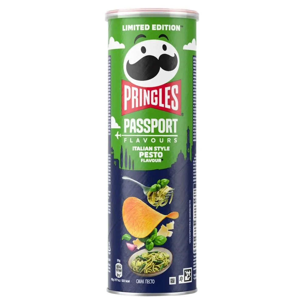 Pringles Passport Chrupki o smaku pesto 165 g