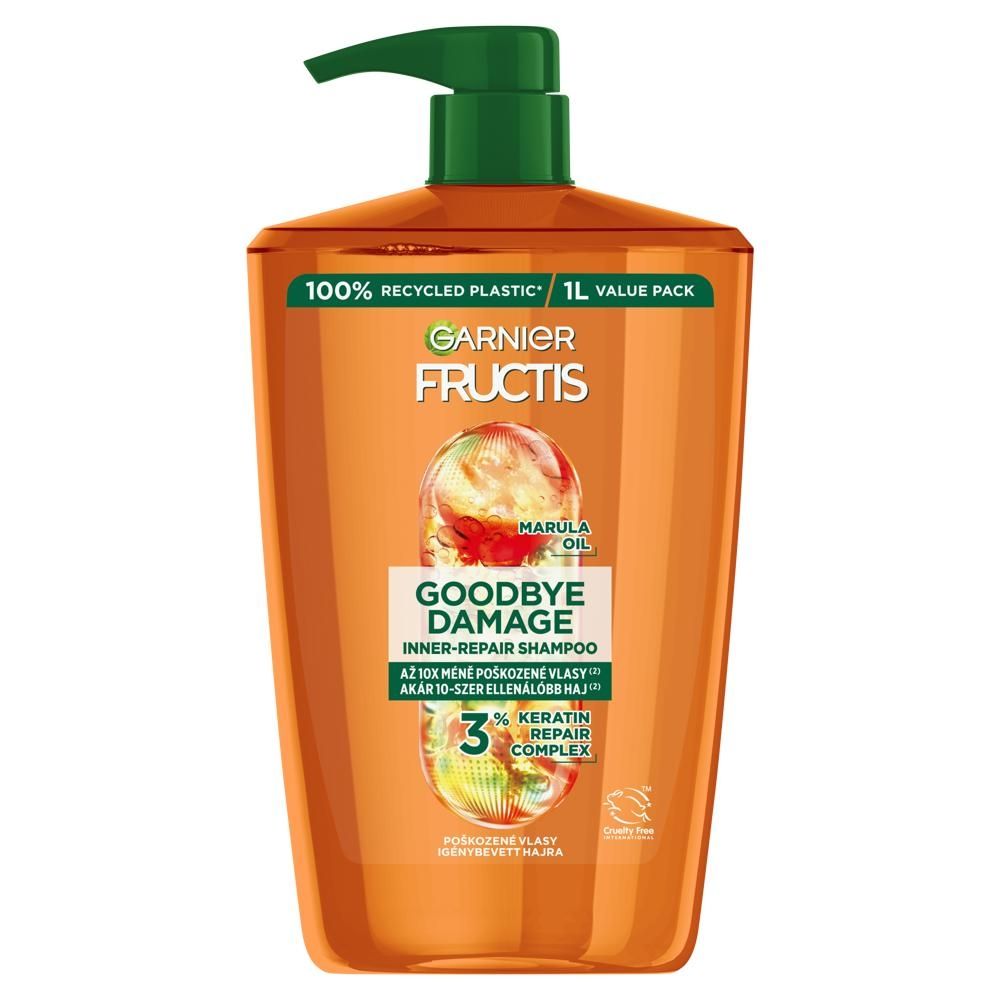 Garnier Fructis Goodbye Damage Szampon odbudowujący od wewnątrz 1000 ml