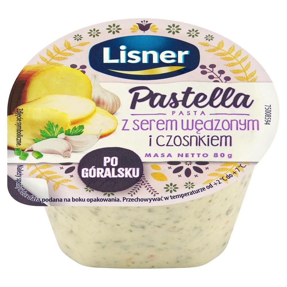 Lisner Pastella Pasta z serem wędzonym i czosnkiem po góralsku 80 g