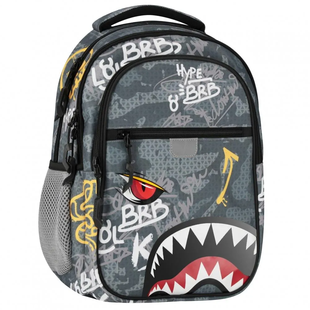 Plecak szkolny Shark STARPAK