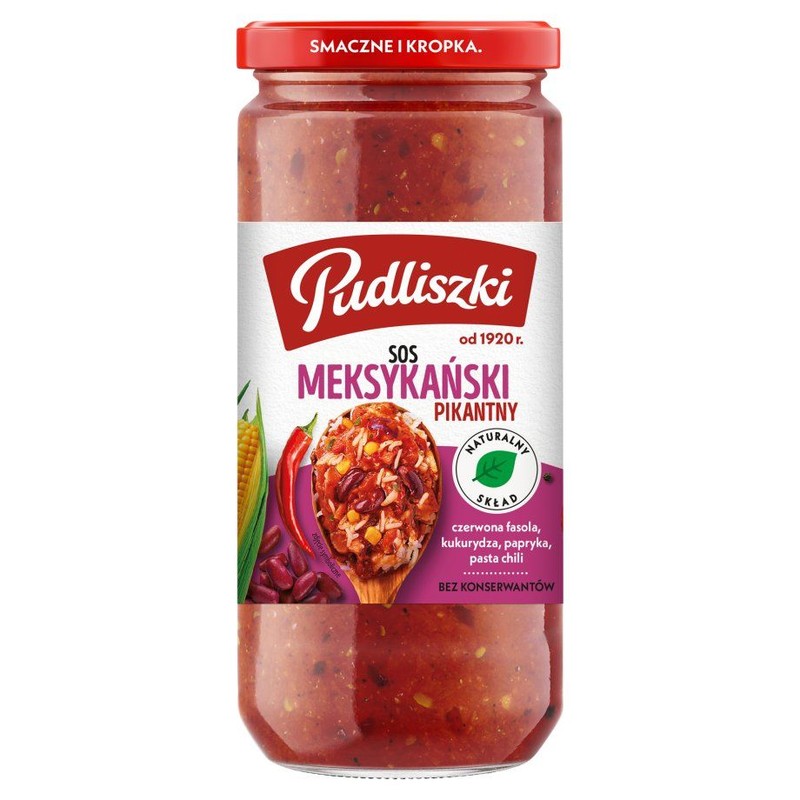 Sos Meksykański pikantny Pudliszki 480 g