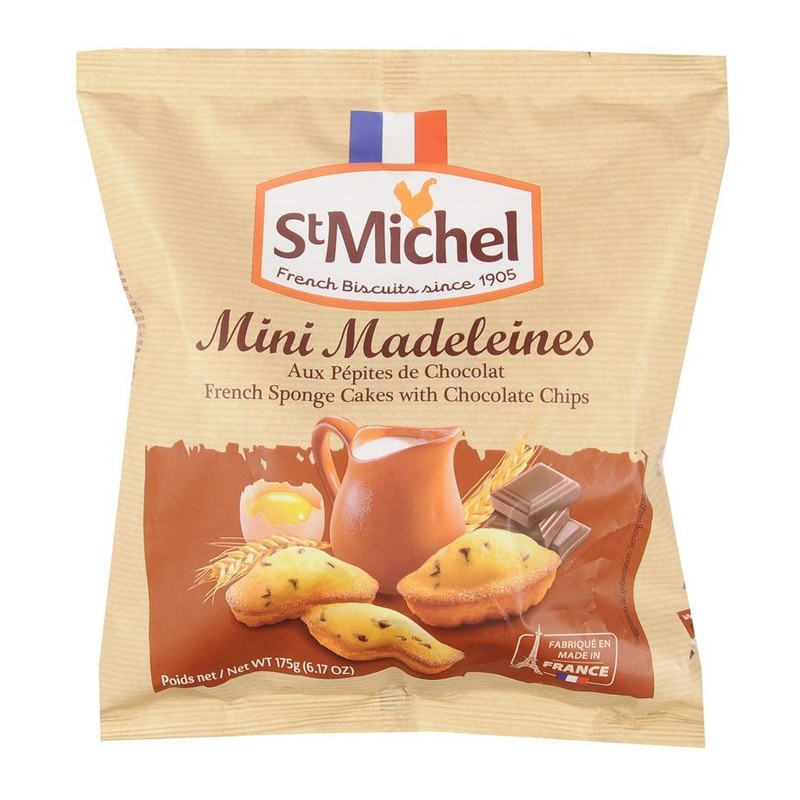 Mini Madaleines z czekoladą StMichel 175 g
