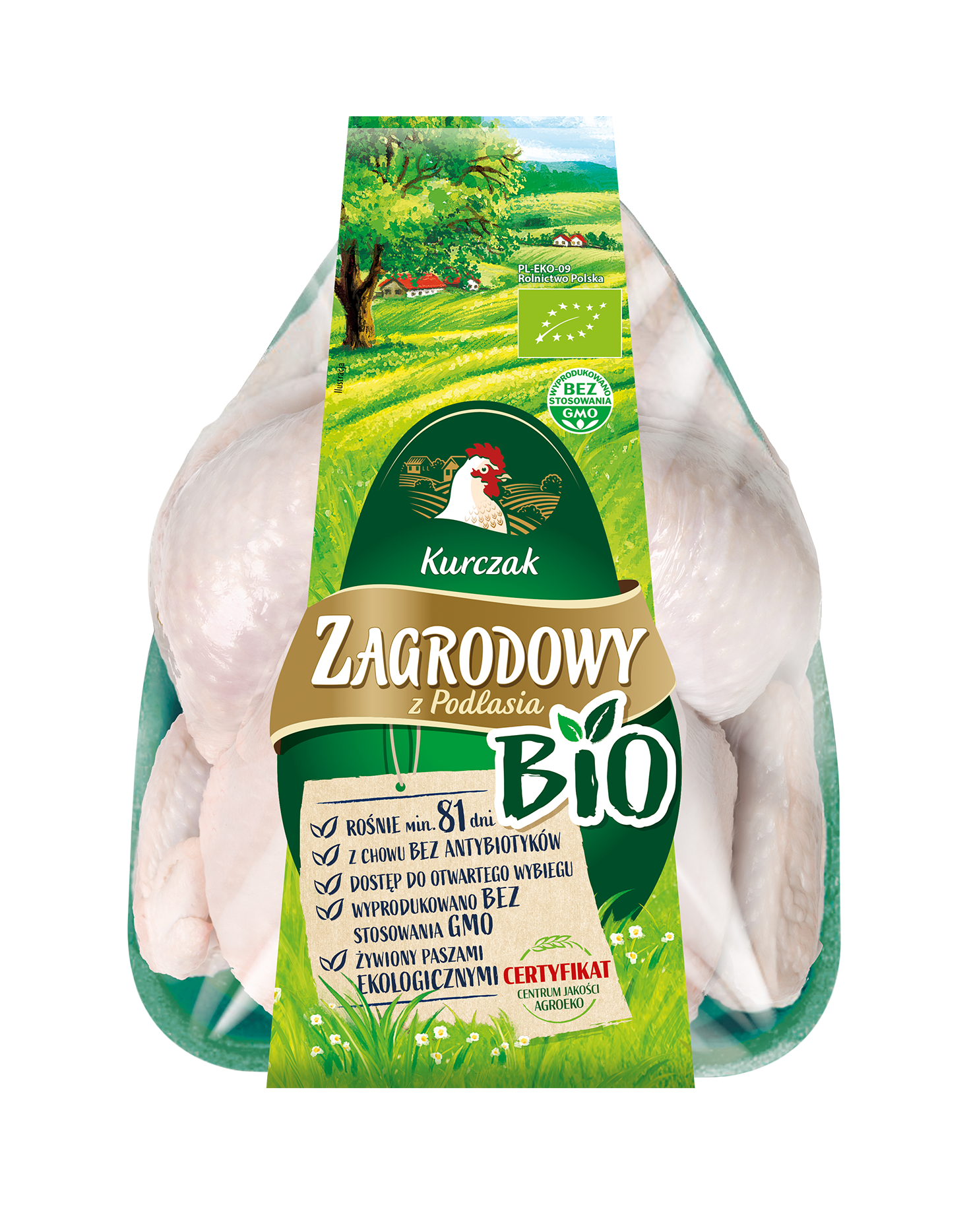 Kurczak Zagrodowy Tuszka Bio Ok. 1,7 Kg