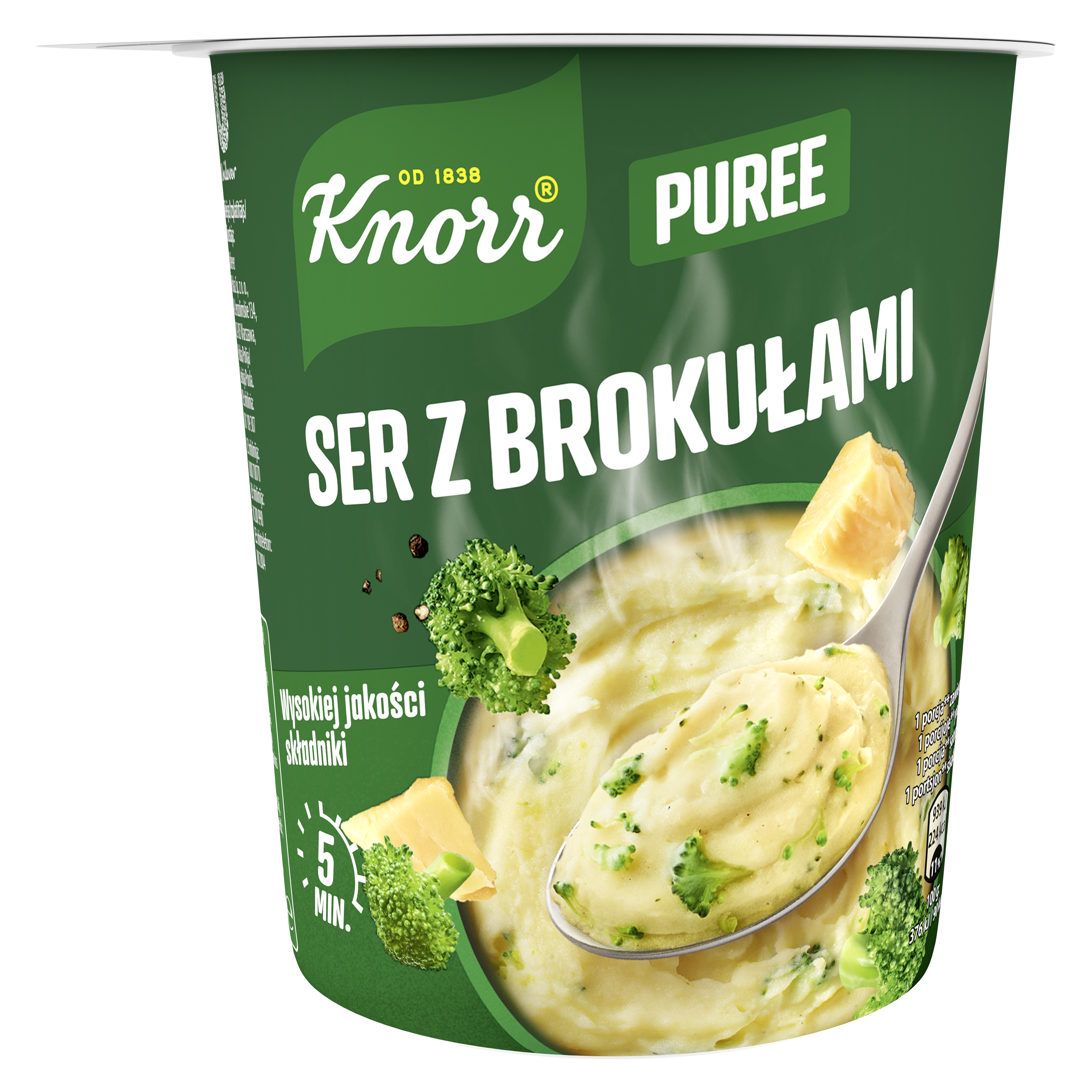 Knorr Danie Puree Ser Z Brokułami 50G