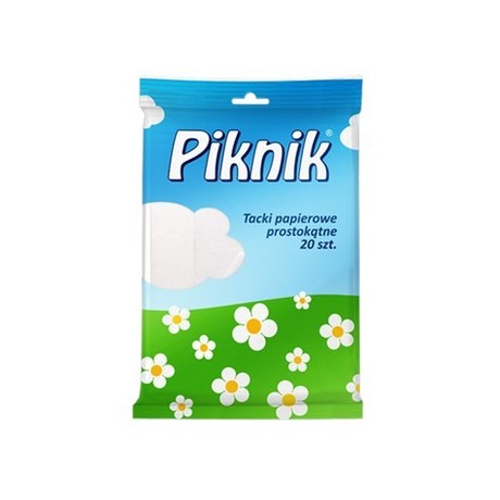 Tacki papierowe Piknik 20 szt.