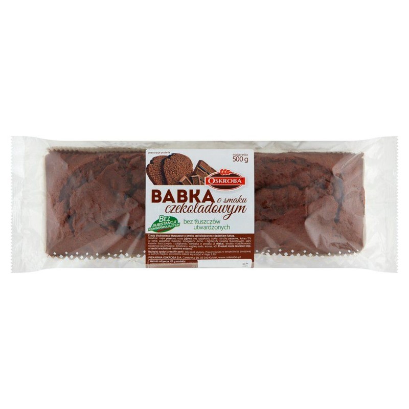 Babka o smaku czekoladowym Oskroba 500 g