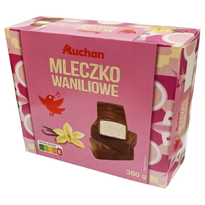 Mleczko waniliowe Auchan 380 g