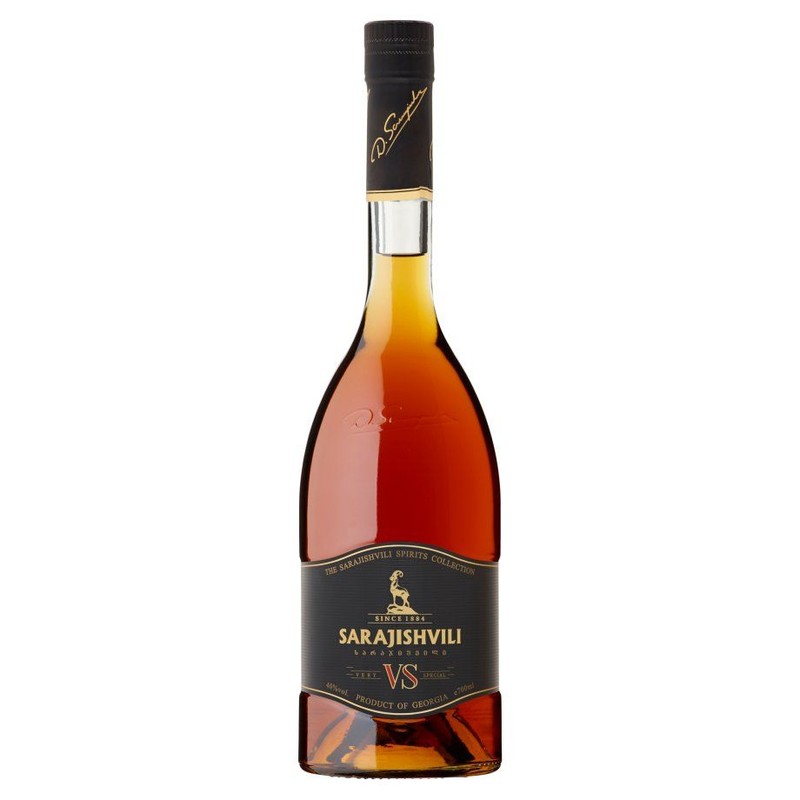 Brandy V.S. Black alk. 40,0% obj. Sarajishvili  700 ml