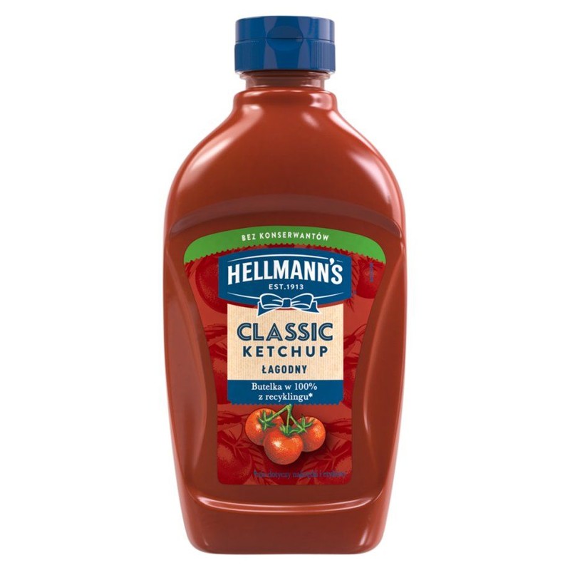 Ketchup łagodny Hellmann's 485 g