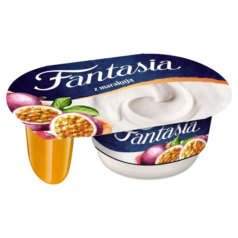 Fantasia Jogurt kremowy z marakują Danone 118 g