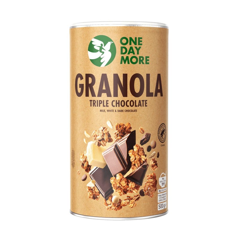Granola potrójnie czekoladowa One Day More 500 g