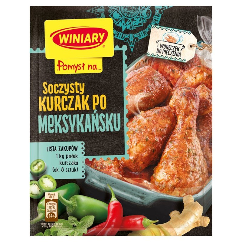 Pomysł na... Soczysty kurczak po meksykańsku Winiary 38 g