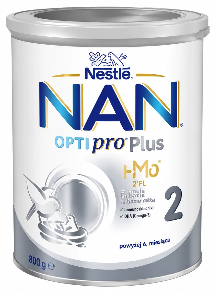 NESTLÉ NAN OPTIPRO PLUS Formuła na bazie mleka