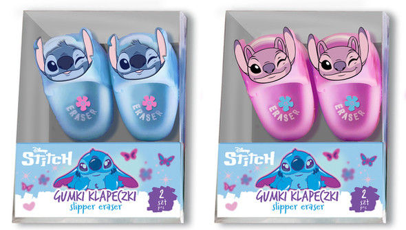 Stitch Gumki klapeczki 2 szt.