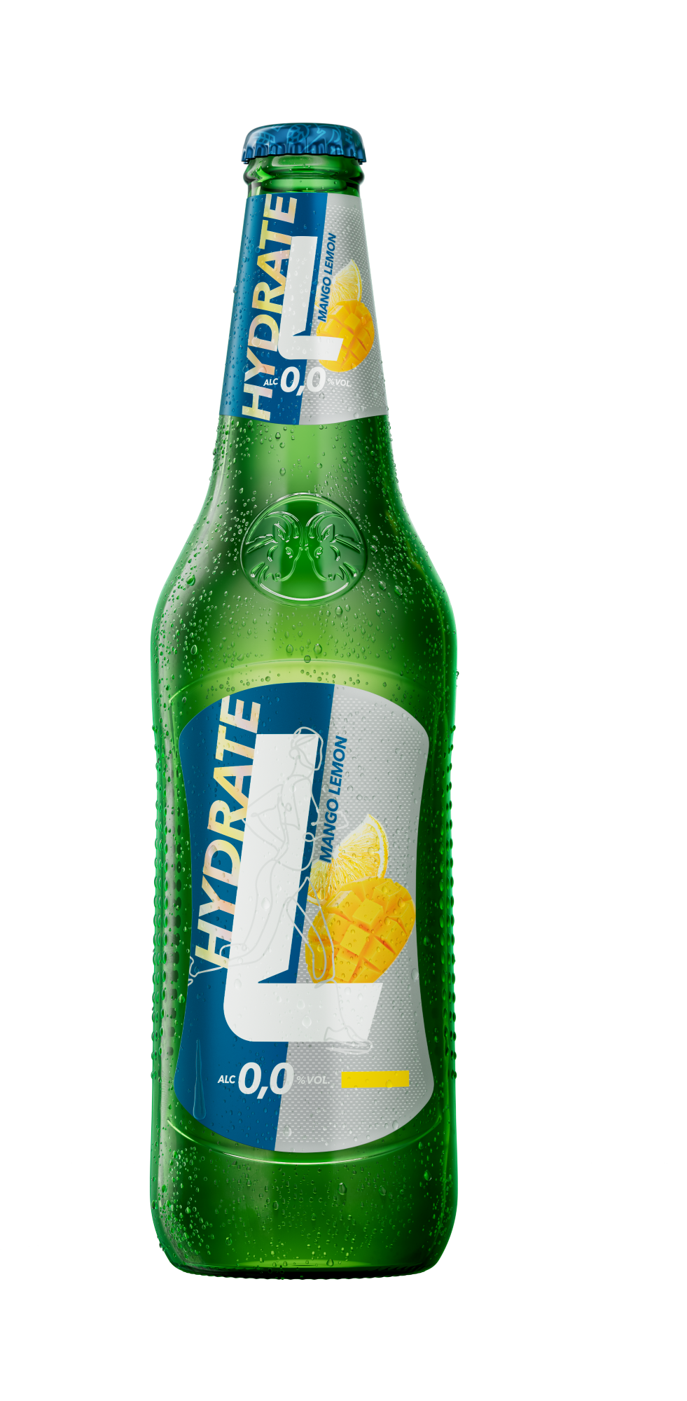 Hydrate Mango i Cytryna Piwo bezalkoholowe (cena zawiera 1 zł kaucji za butelkę)
