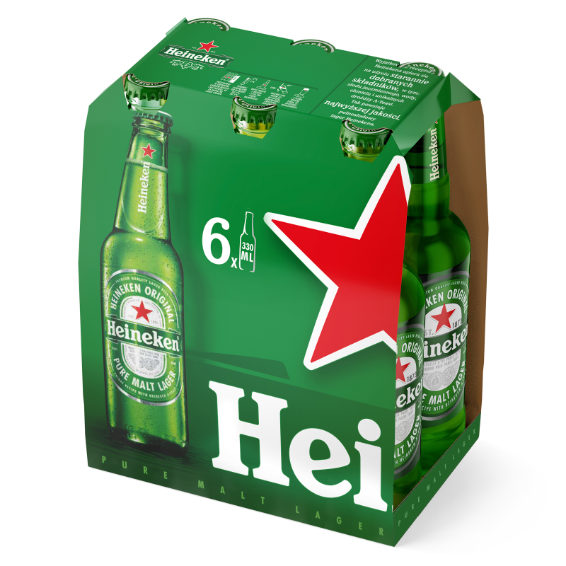 Piwo 6x330ml (butelka bezzwrotna)
