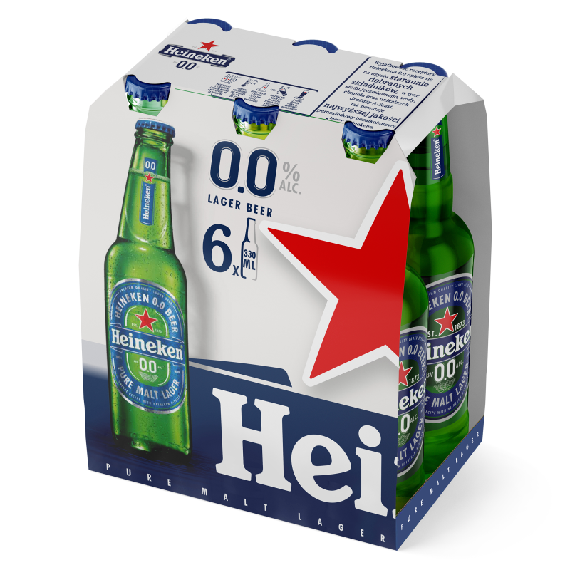 Piwo bezalkoholowe 6x330ml (butelka bezzwrotna)