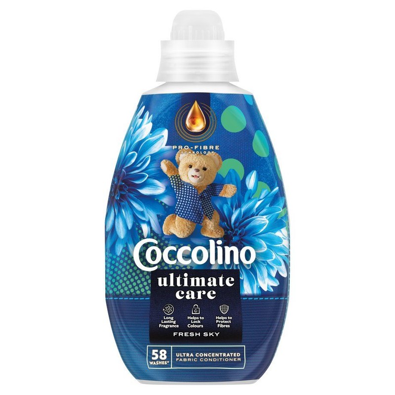 Płyn do płukania  Ultimate Care Fresh Sky  Coccolino 870 ml