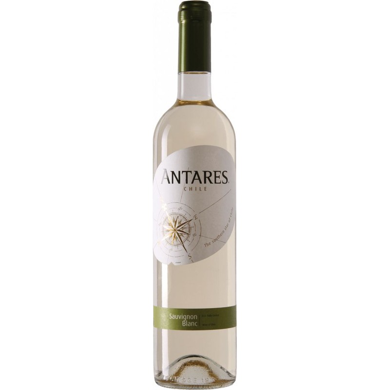 Wino chilijskie białe wytrwane Sauvignon Blanc alk.12.5% obj. Antares 750 ml