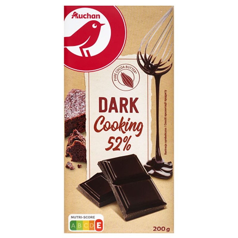 Czekolada deserowa 52% Auchan 200 g