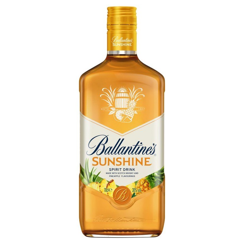 Whisky blended Sunshine o smaku ananasa alk. 30% obj. Ballentine's 700 ml