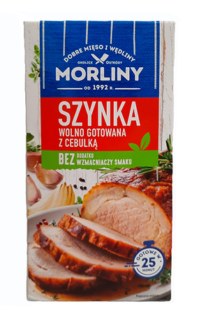 Morliny Szynka wolno gotowana z cebulką 500 g