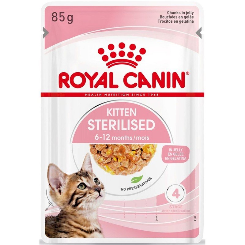Karma mokra junior w sosie dla kotów sterylizowanych Royal Canin 85 g