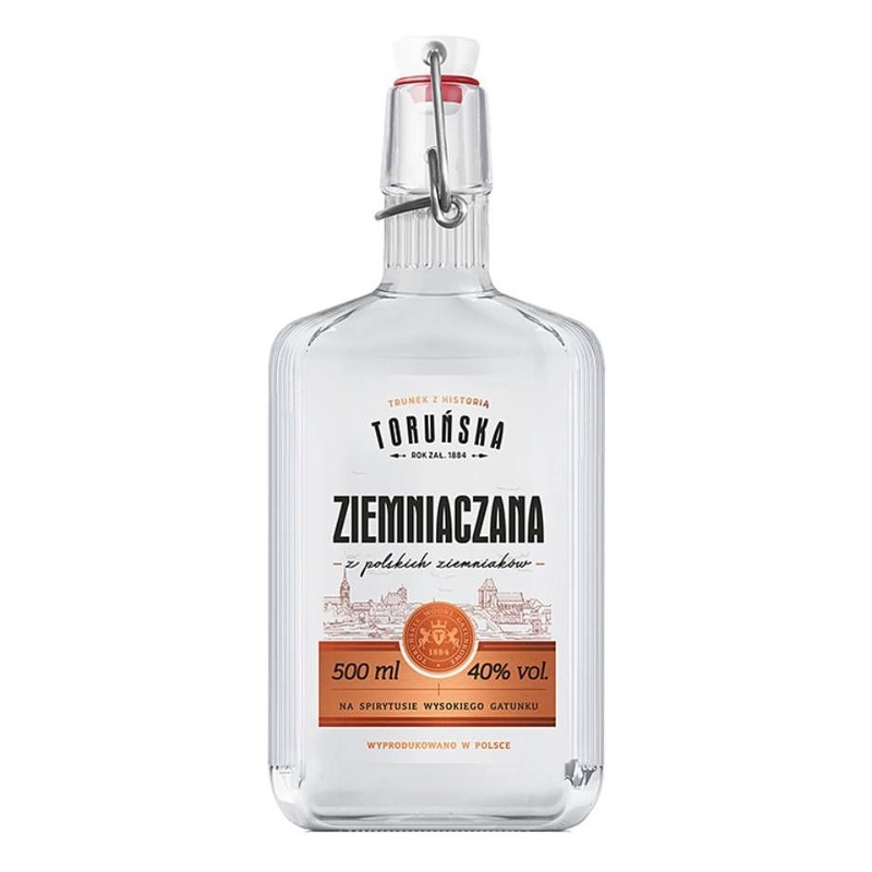 Wódka czysta ziemniaczana alk. 40,0% obj. Toruńska 500 ml