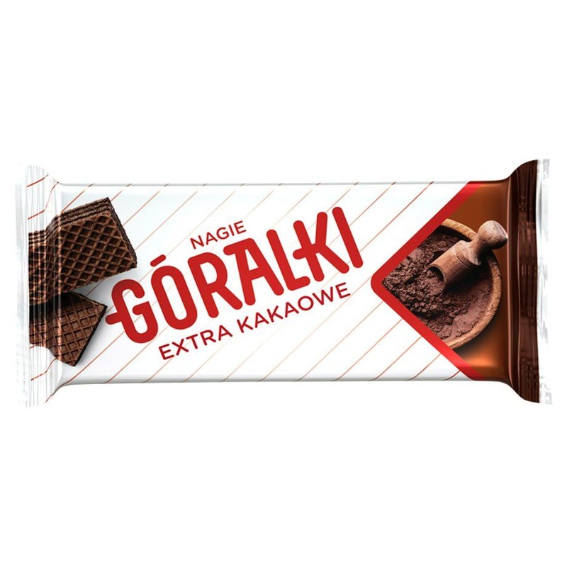 Ciemny wafelek z kremowym nadzieniem kakaowym Góralki 42 g
