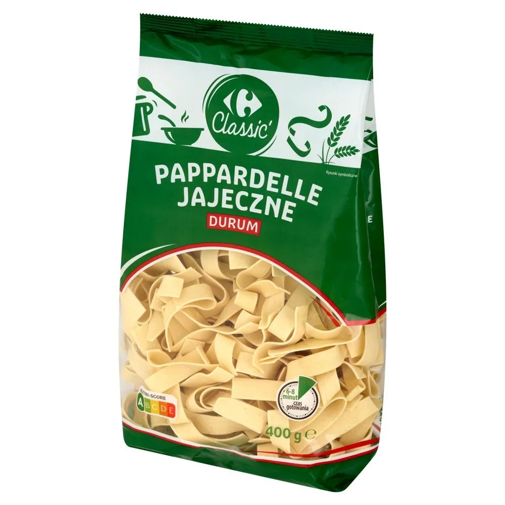 Carrefour Classic Makaron pappardelle jajeczne durum 400 g