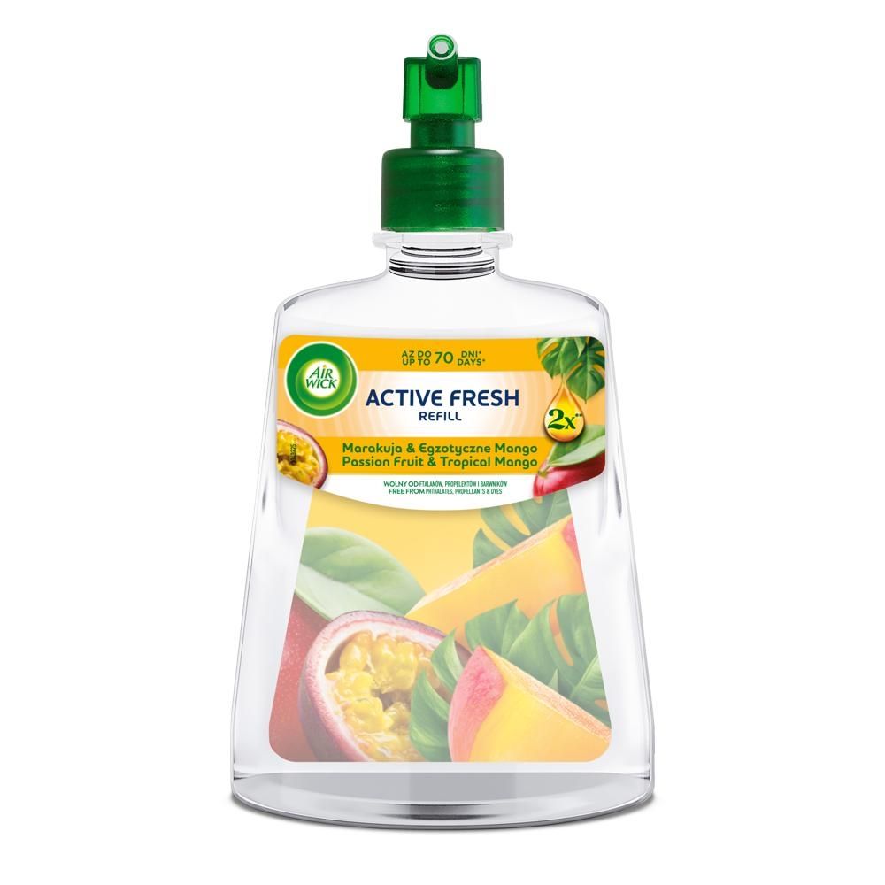Air Wick Active Fresh Wkład zapachowy marakuja & egzotyczne mango 228 ml