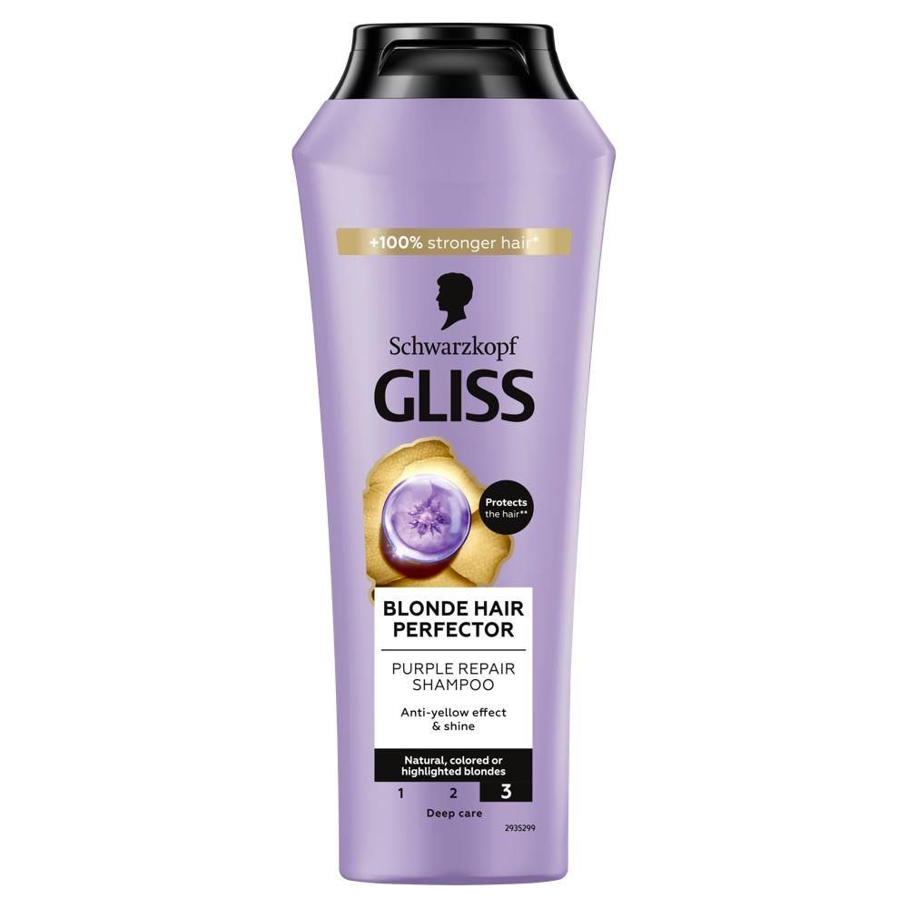 Gliss Blonde Hair Perfector Szampon 250 ml