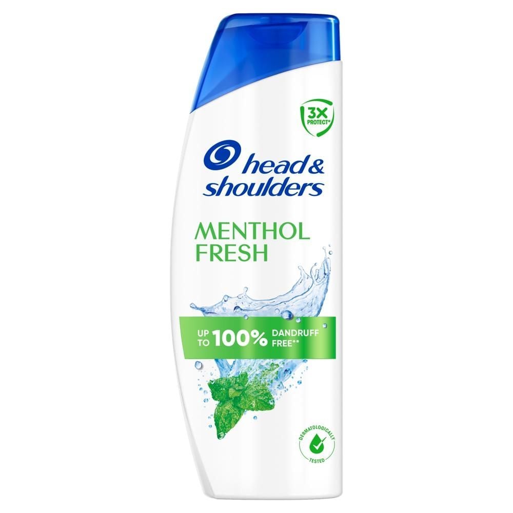 Head & Shoulders Menthol Fresh Szampon Przeciwłupieżowy 625 ml.Zwalcza Nadmiar Sebum i Swędzenie