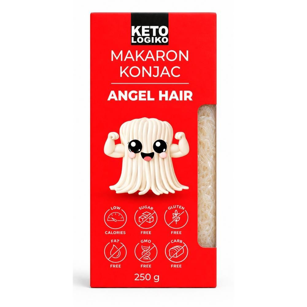 Ketologiko Angel Hair Makaron konjac 250 g