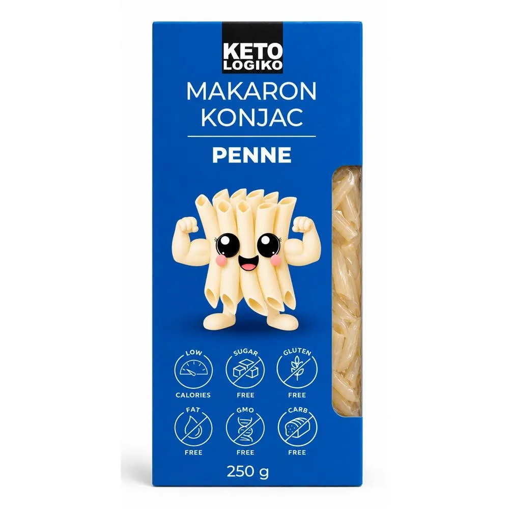Ketologiko Makaron konjac penne 250 g