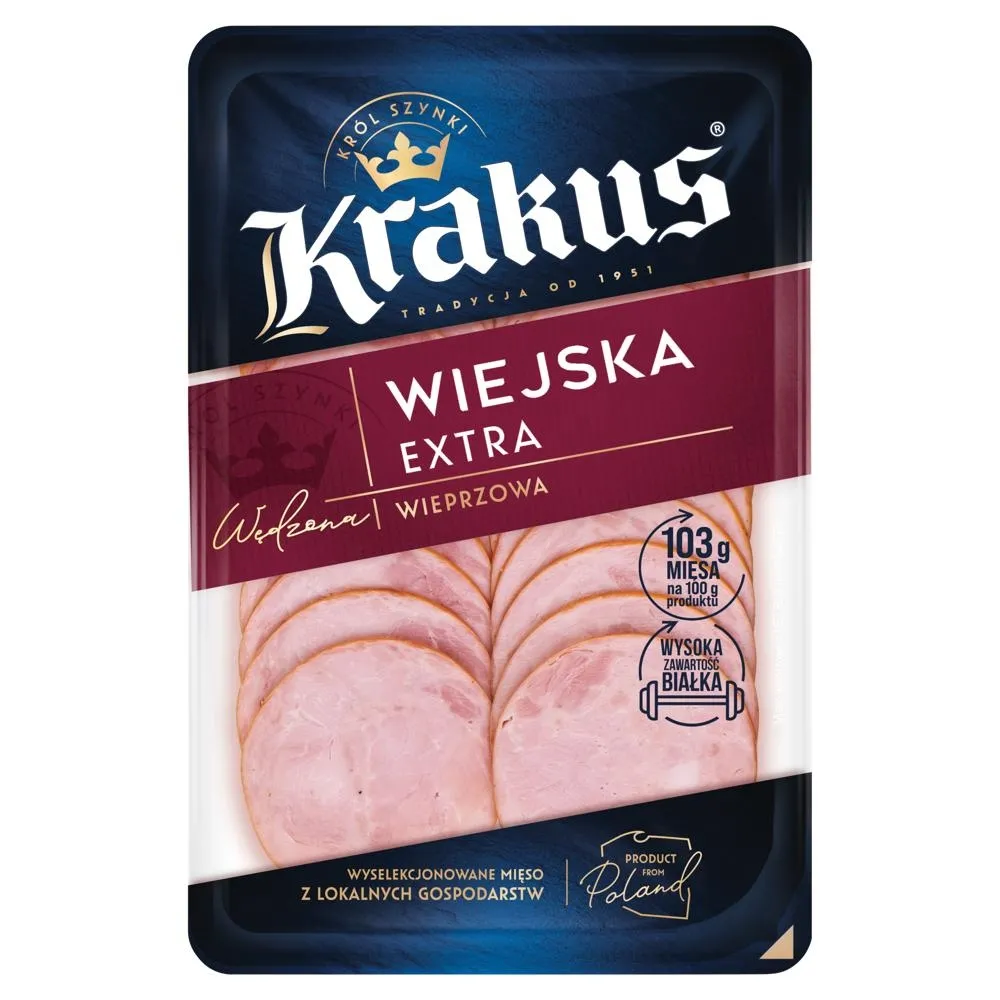 Krakus Wiejska extra wieprzowa 100 g