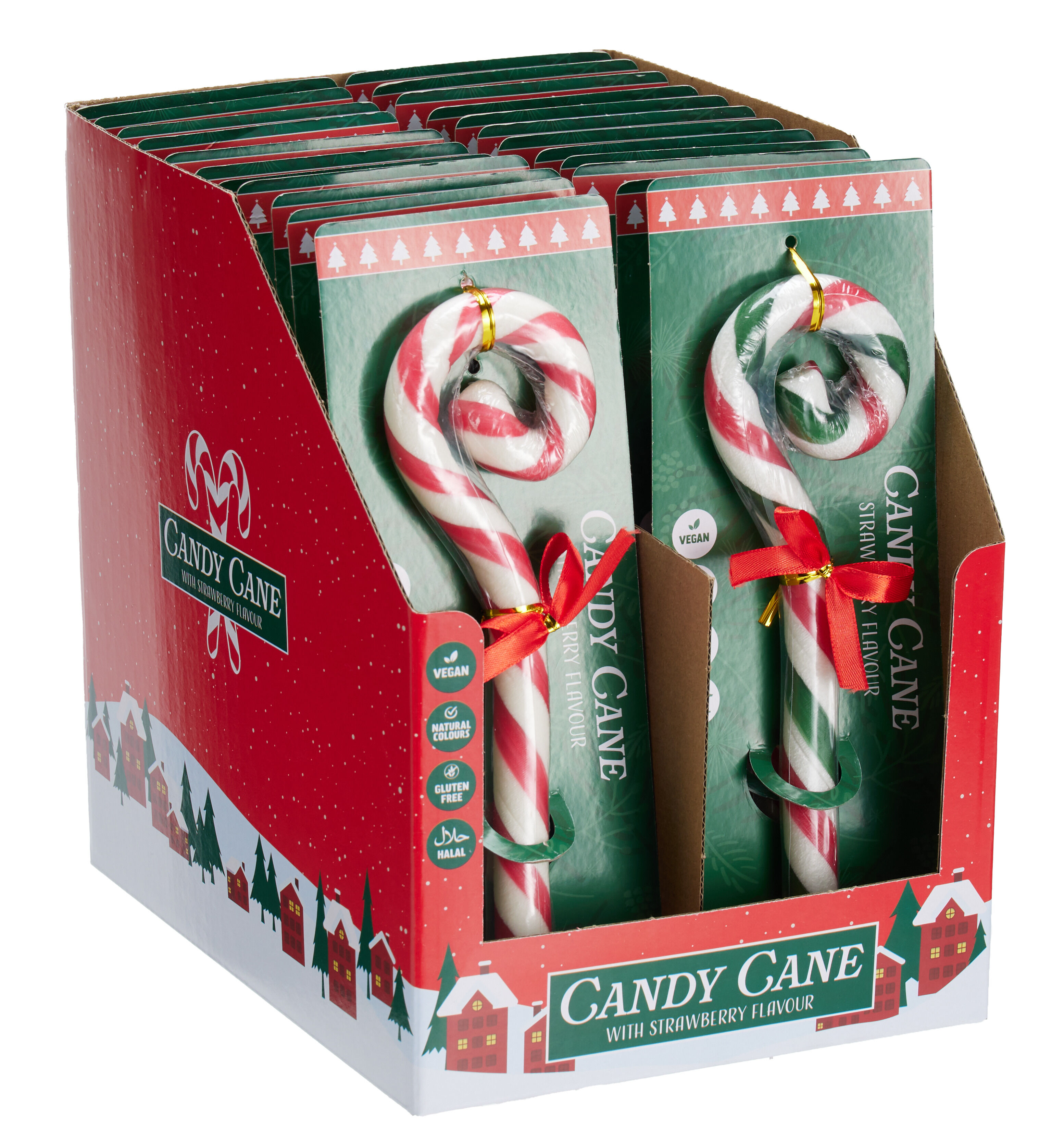 Becky'S, Cukierki Laski - Twarde Cukierki O Smaku Truskawkowym, 80 Gramów