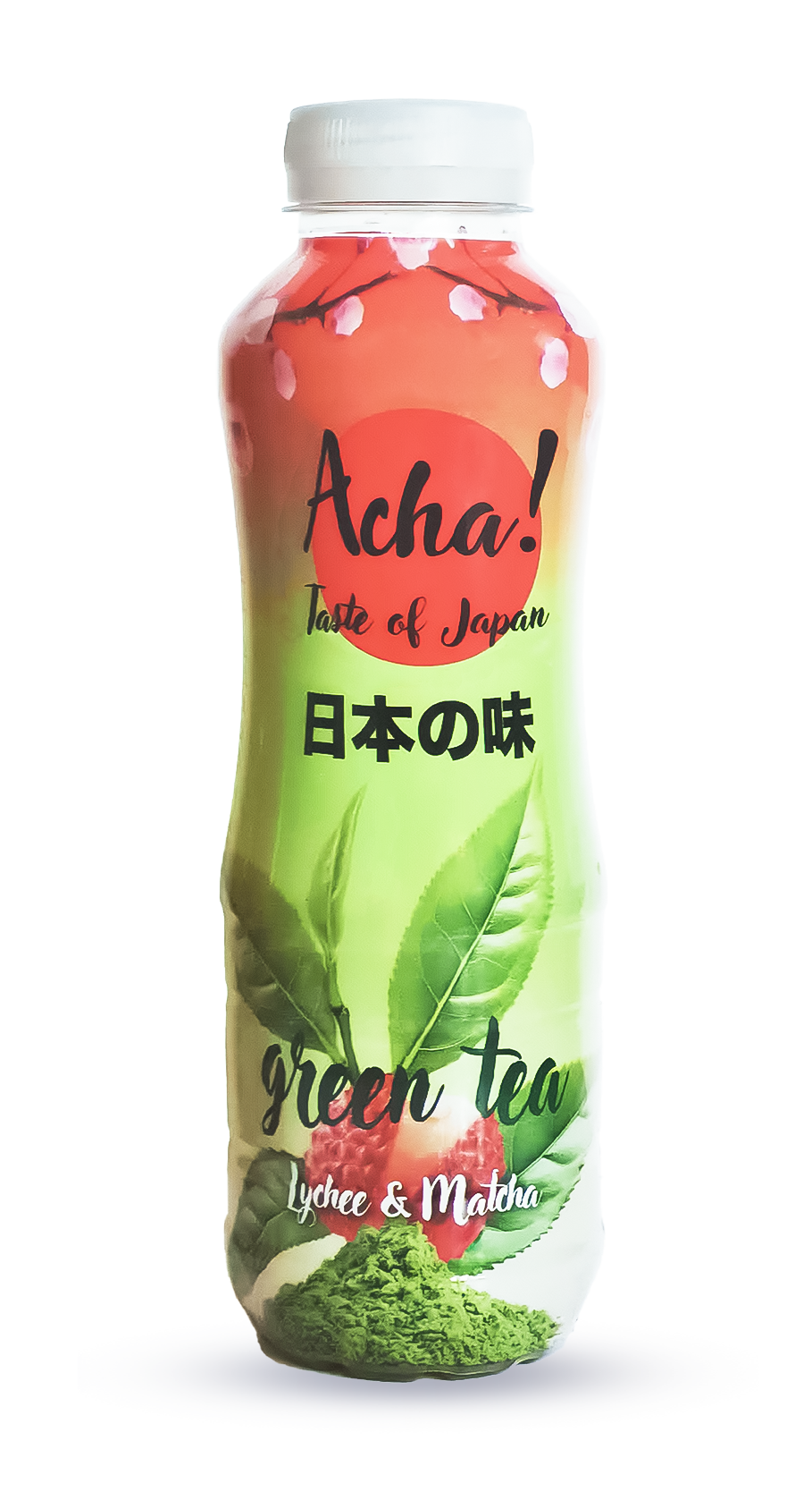 Acha! Napój O Smaku Zielona Herbata Matcha & Liczi 0,5 L