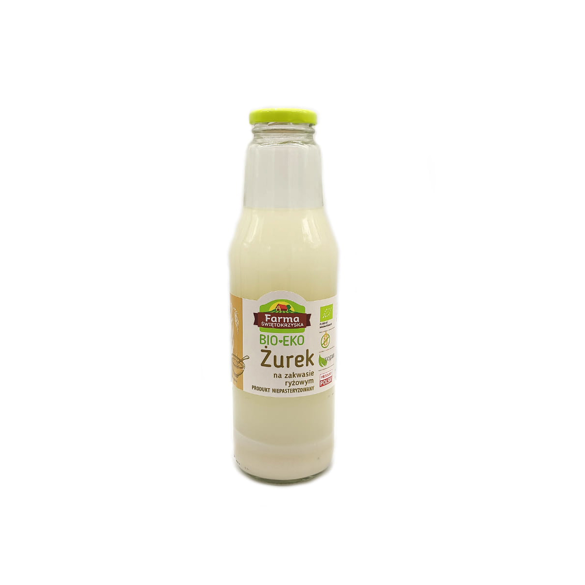 Bio Żurek Na Zakwasie Ryżowym Polska 720Ml Farma Świętokrzyska