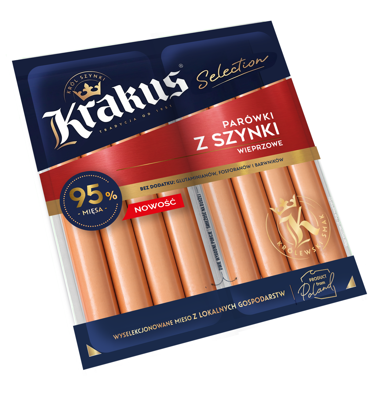Parówki Z Szynki 2X90 G Krakus