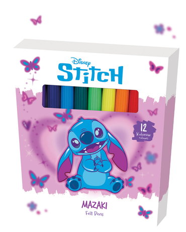 Stitch Mazaki w kartoniku Pink 12 szt.