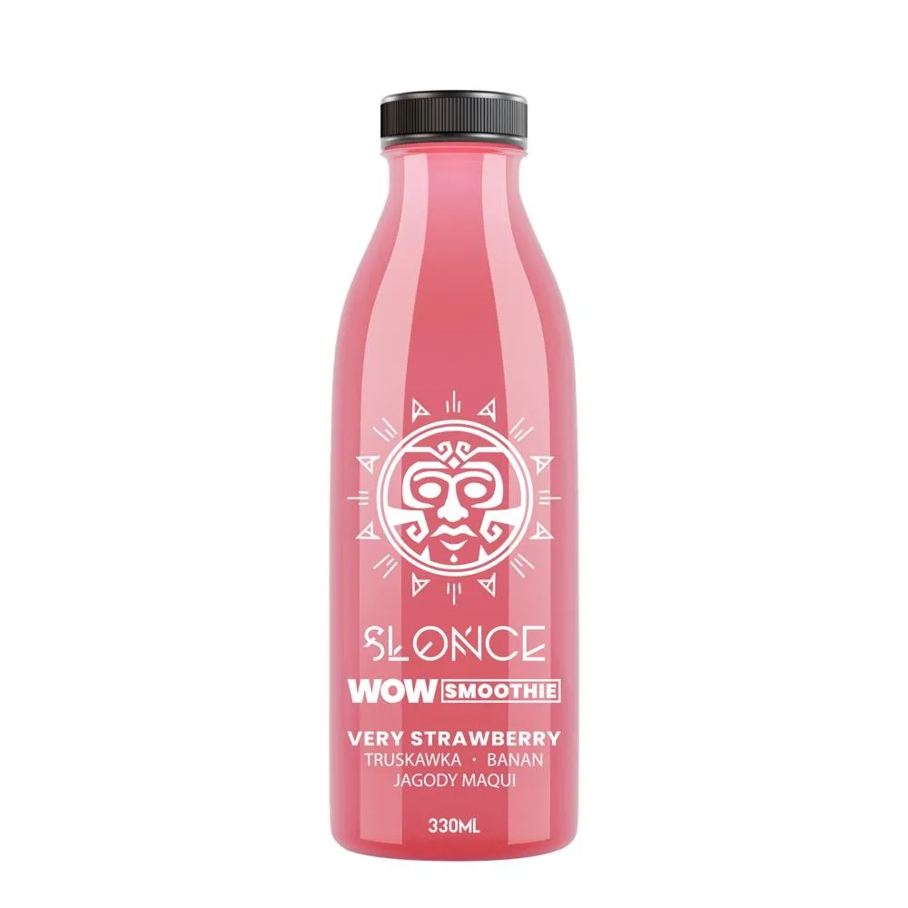 Słońce Wow Merry Strawberry Smoothie 330 ml