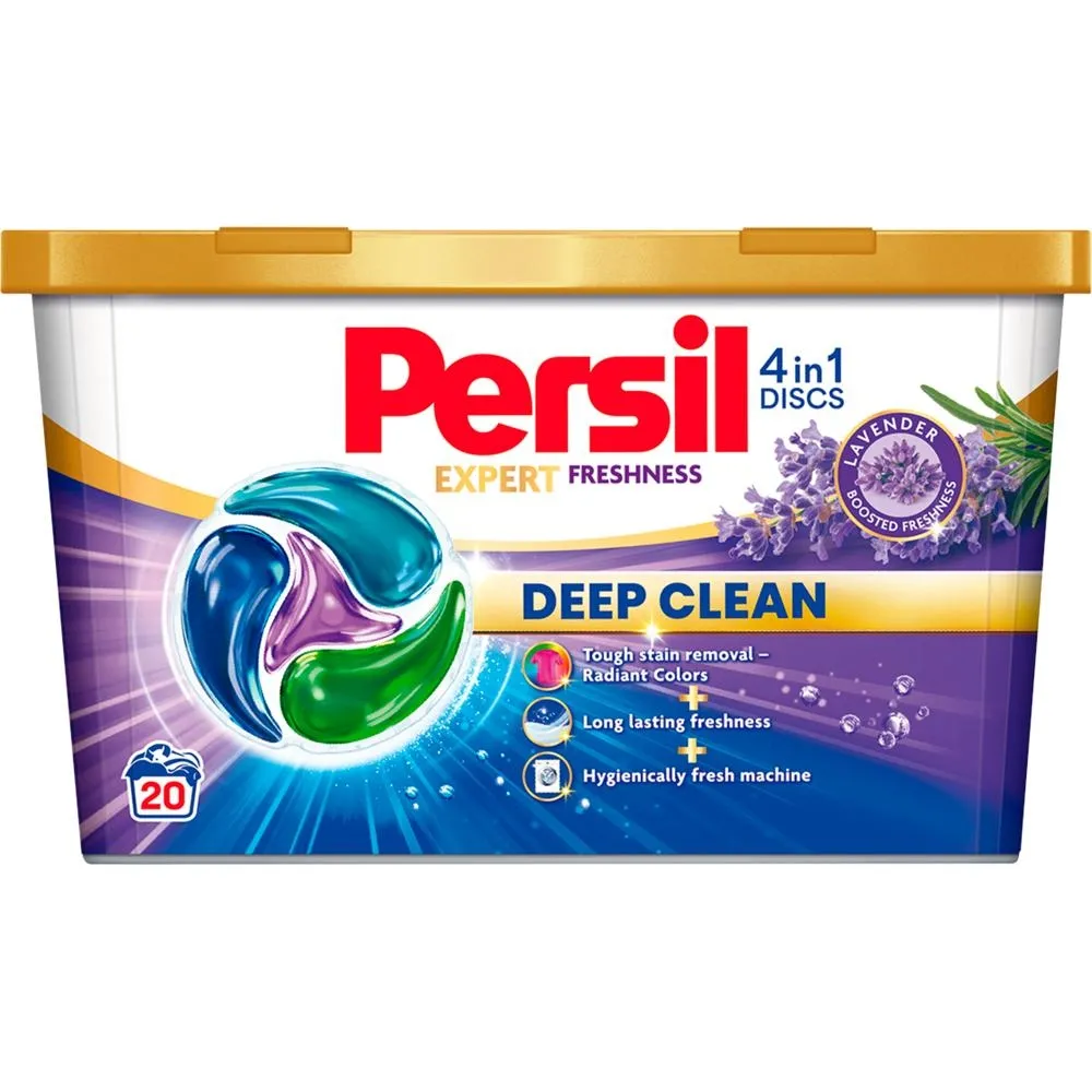 Persil Discs Expert Freshness Lavender Środek w kapsułkach do prania 340 g (20 prań)