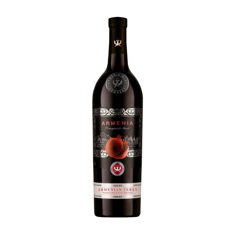 Wino armeńskie czerwone słodkie Pomegranate alk. 11,5% obj. Yerev  750 ml